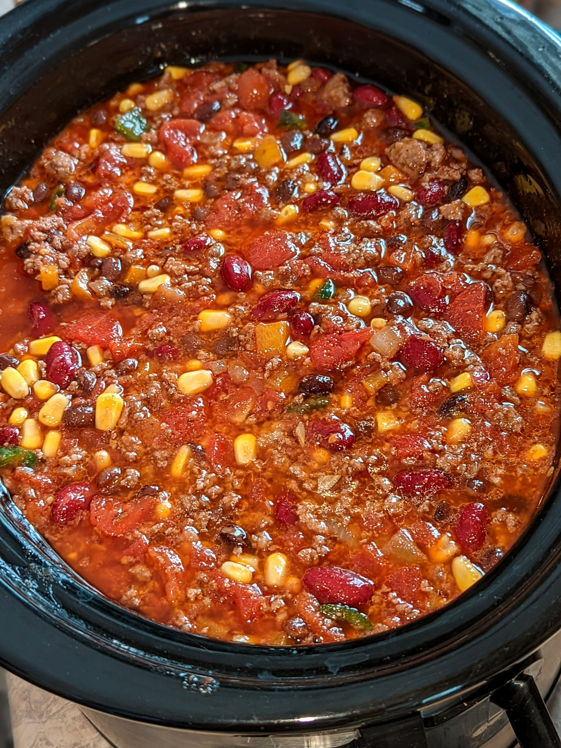 Crockpot Beef Chili
