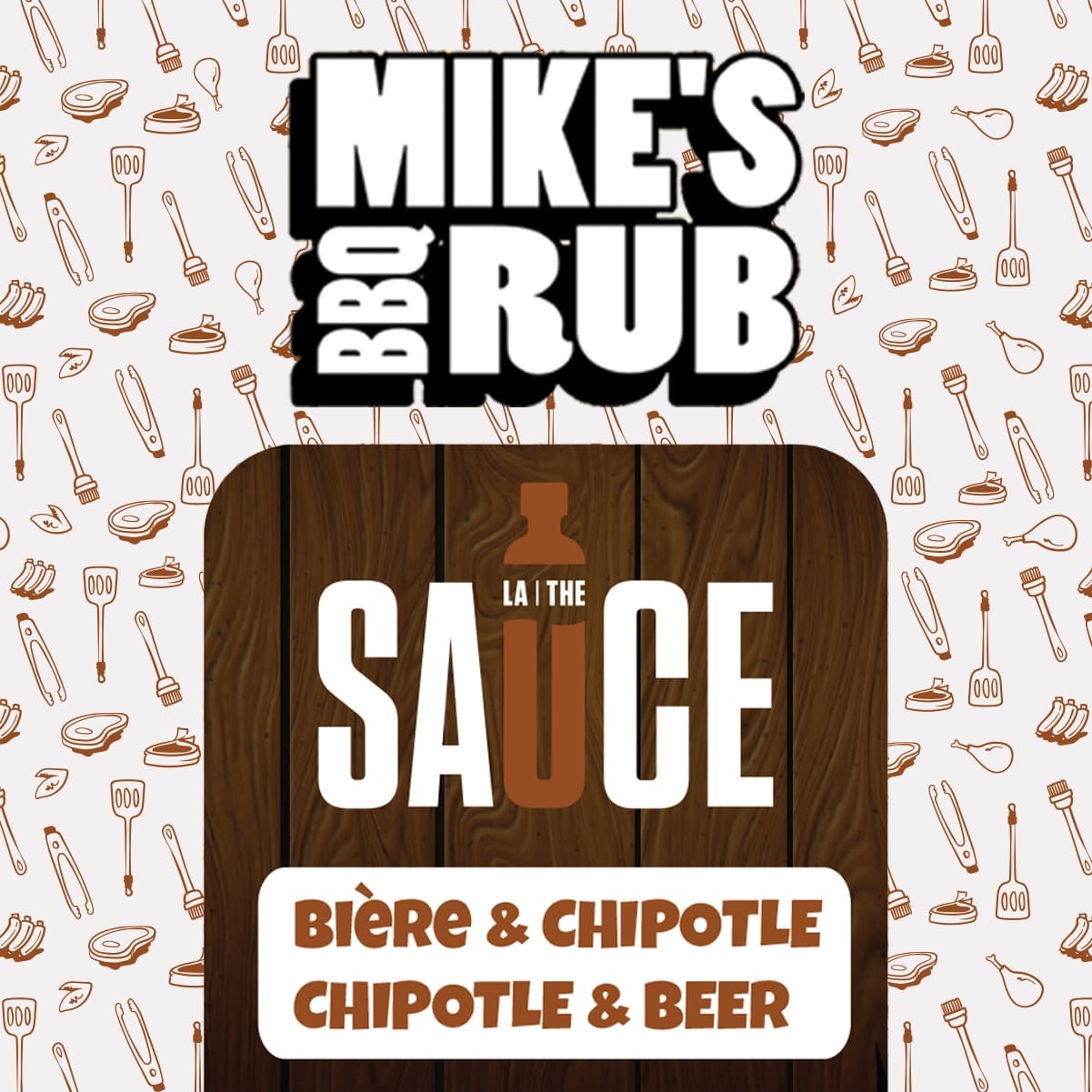 Mike's BBQ Rub La Sauce Bière & Chipotle