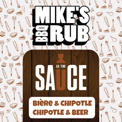 Mike's BBQ Rub Chipotle & Beer BBQ sauce