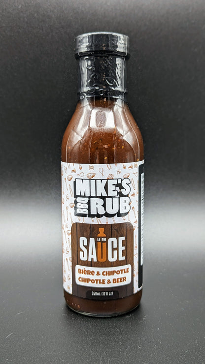 Mike's BBQ Rub Chipotle & Beer BBQ sauce