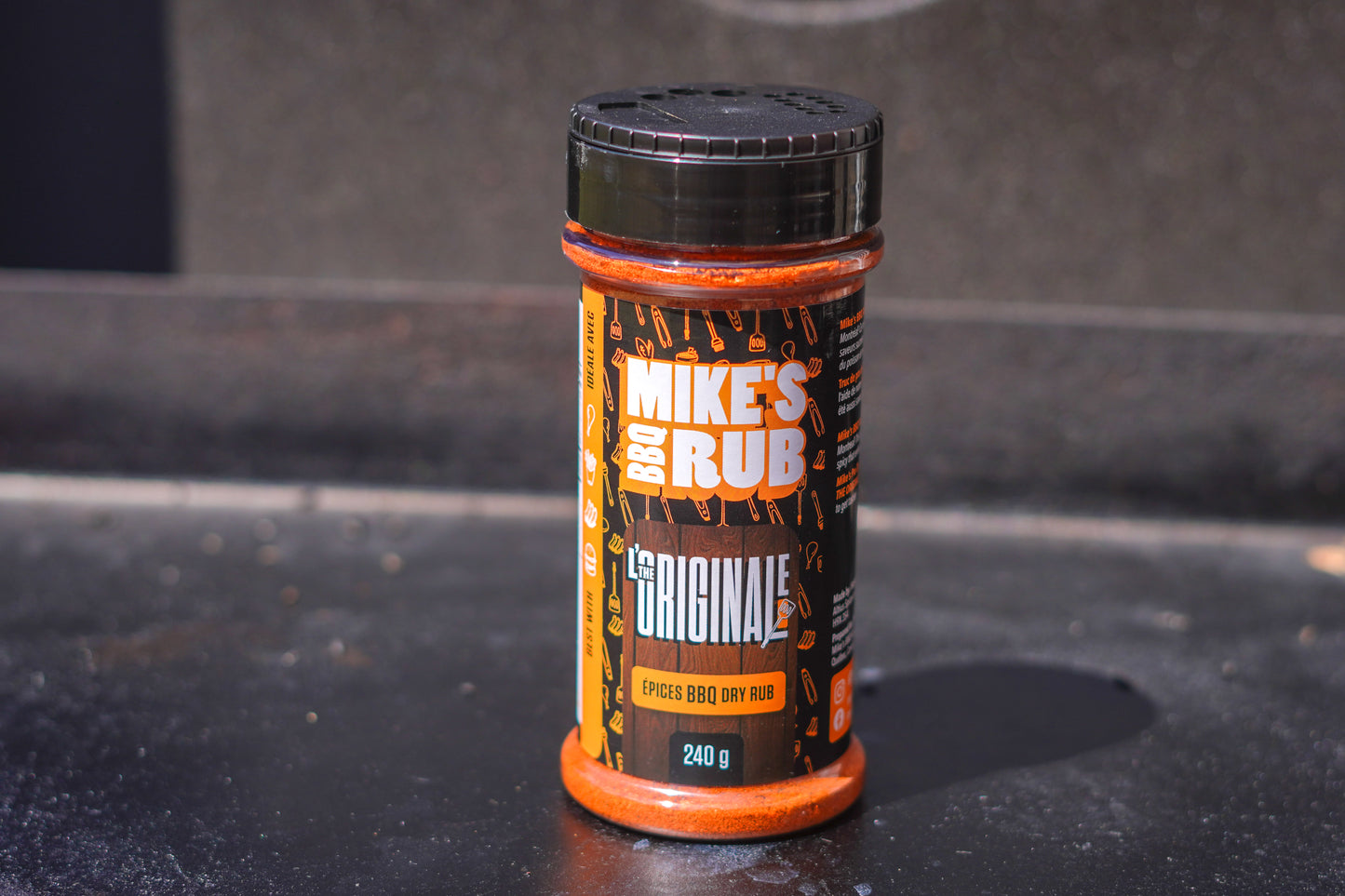 Mike’s Original BBQ Rub bottle