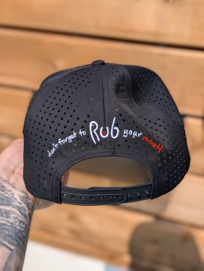 Limited edition golf rope hat worn