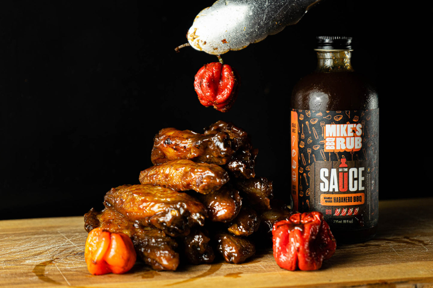 Mike's BBQ Rub La Sauce Habanero Mango