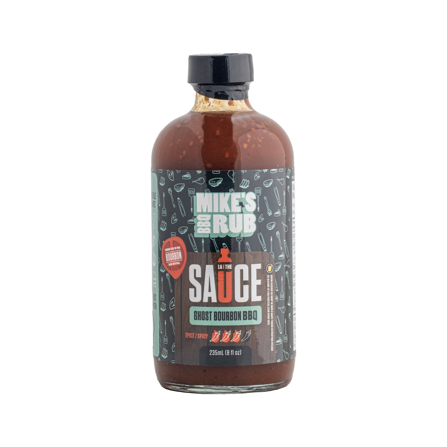 Mike's BBQ Rub La Sauce Ghost Bourbon
