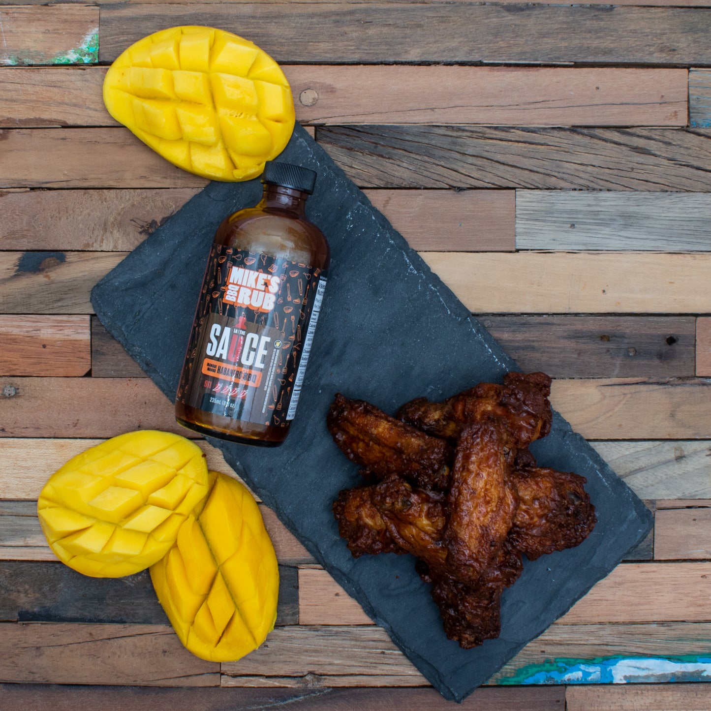Mike's BBQ Rub La Sauce Habanero Mango
