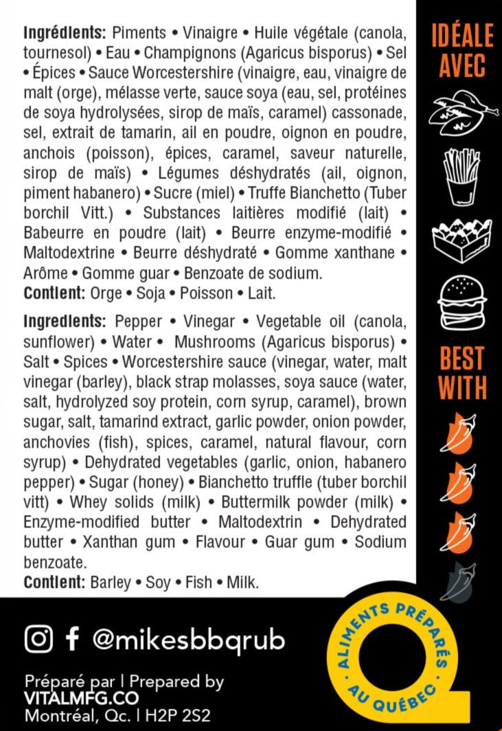 Truffle Buffalo BBQ Sauce