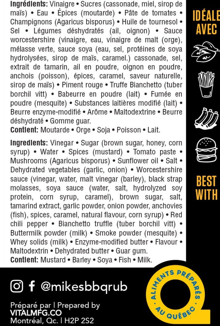 Truffle Mustard BBQ Sauce